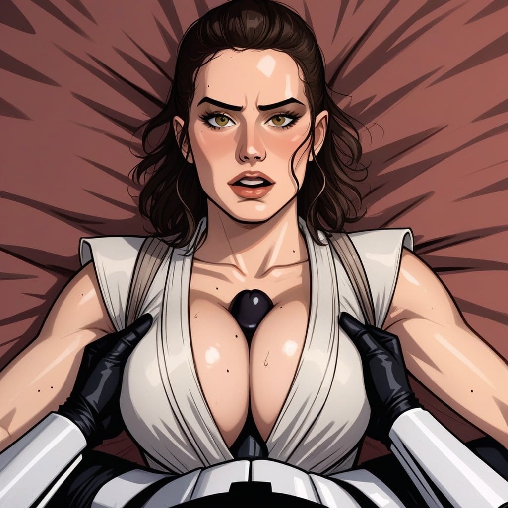 Engominado, Breasts Pressed Together, Tumbada Porno IA