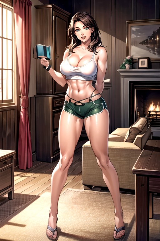 Full Body, Submissive, Tall Woman AI Porn