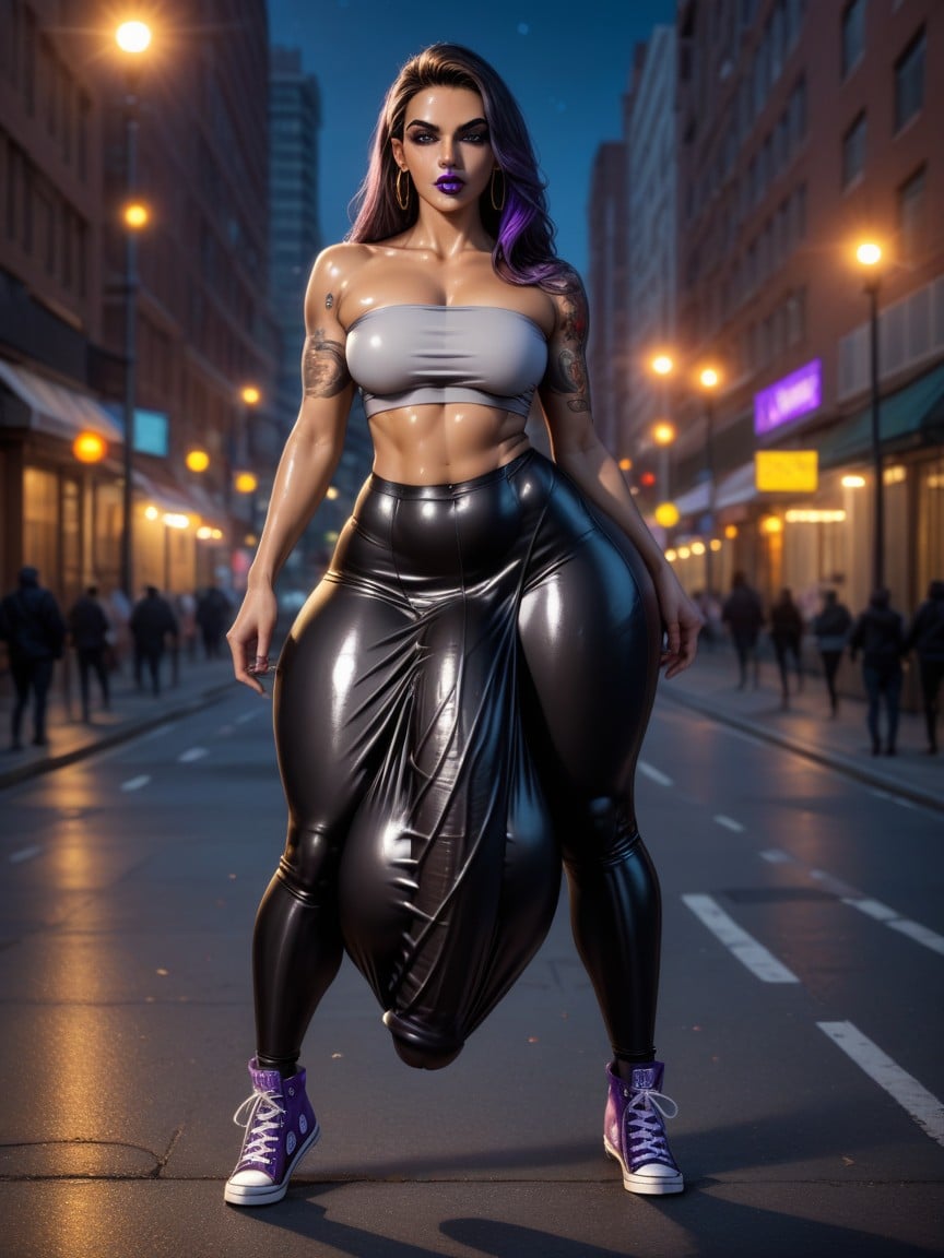Olive Skin, Tattoo, Model AI Gay Porn