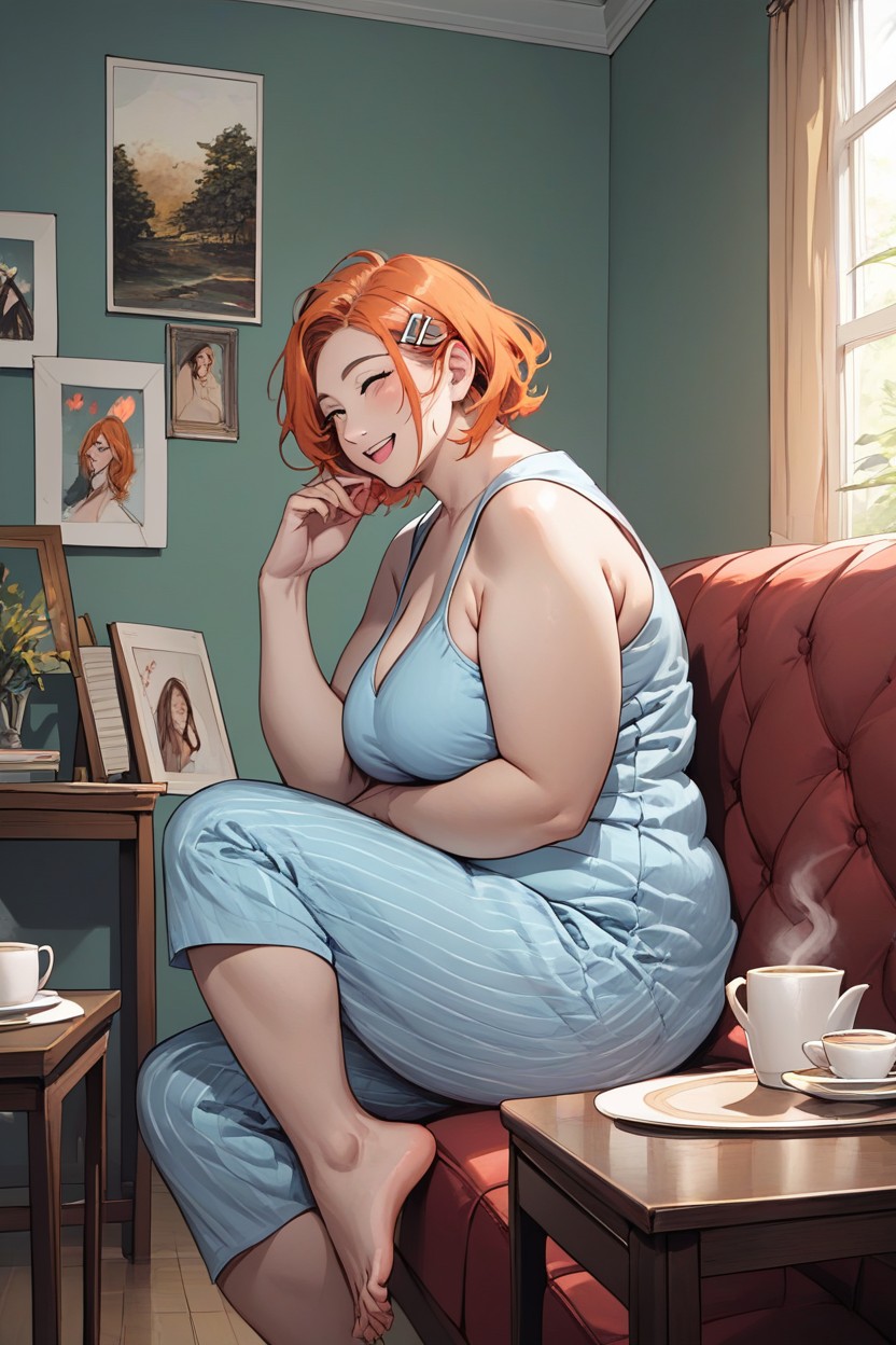 Ginger, 18+, Short Length Hentai AI Porn