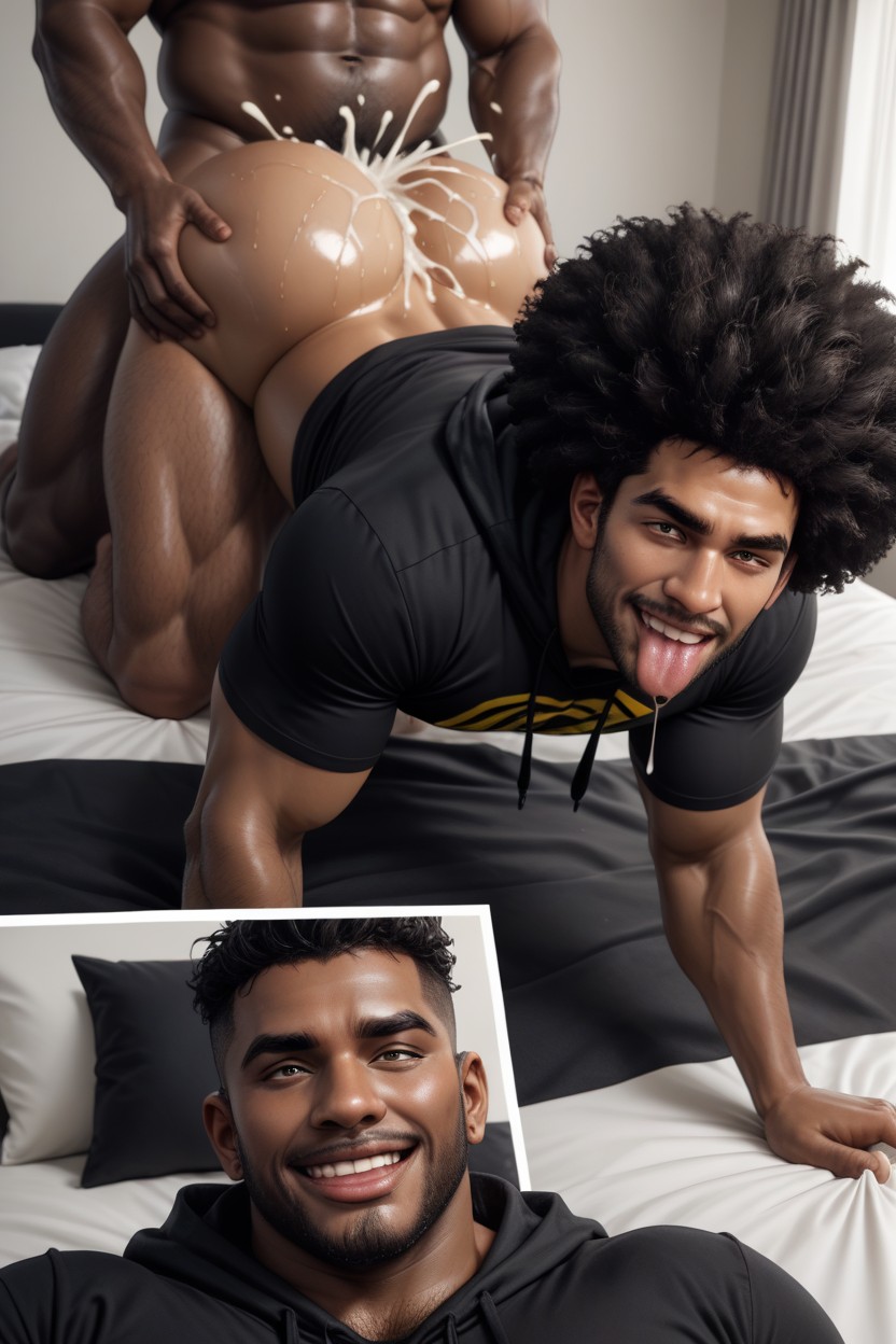 Hairy Balls, Belly Hair, Hairy Chest AI Gay Porn