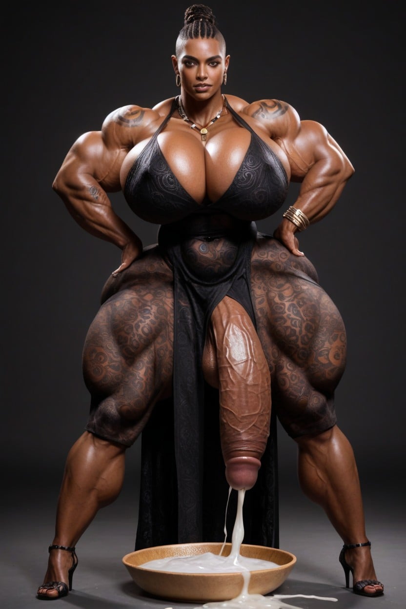 갈색, Photorealistic, Cock Thicker Than Leg 쉬메일 AI 포르노