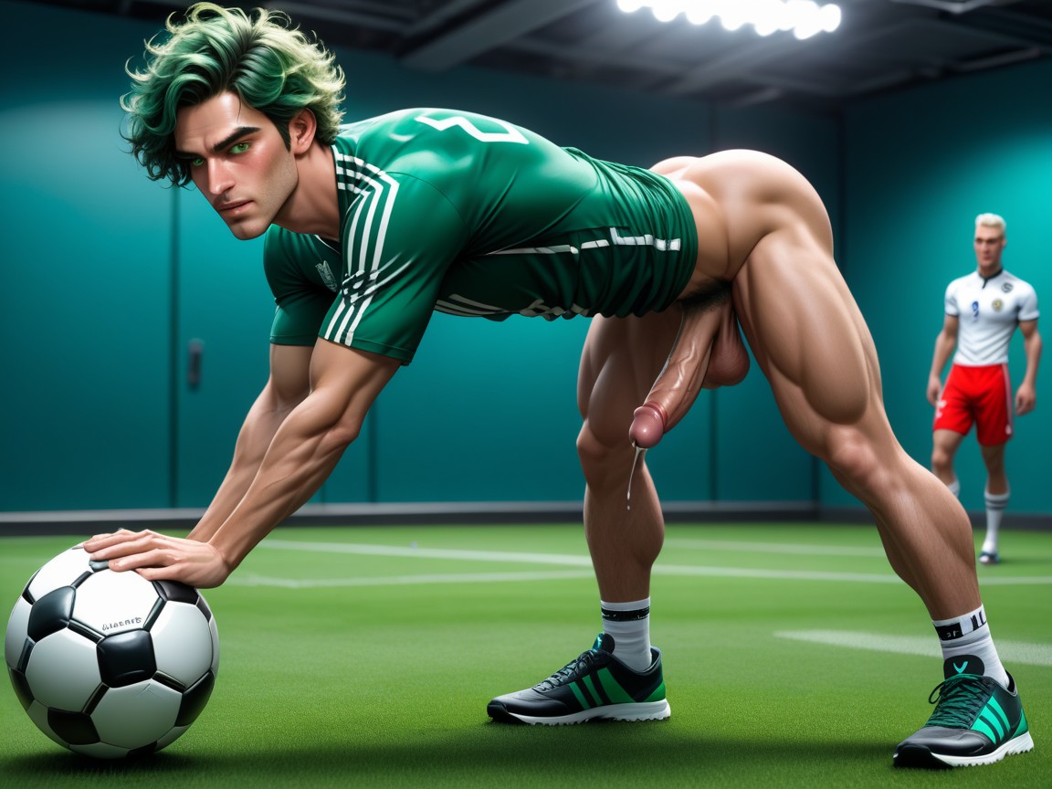 Gang Bang, Soccer Sex, Embarrassed AI Gay Porn