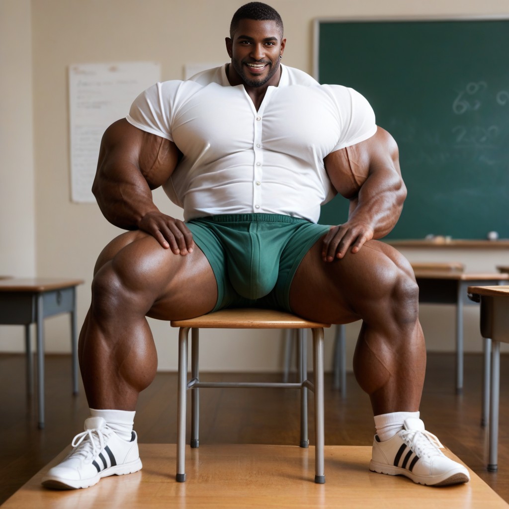 Unreal Monstrous Sized Muscles, 18+, Massive Muscles AI Gay Porn