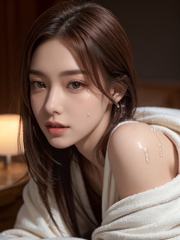 Full Shot, Excessive Cum Explosion, A Luxurious Hot Springs Background Asian AI Porn