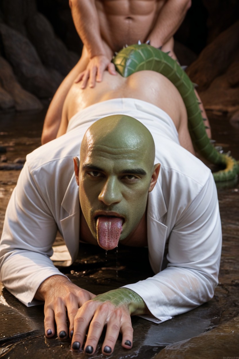 Black Claws, Orgasm Face, Moaning AI Gay Porn