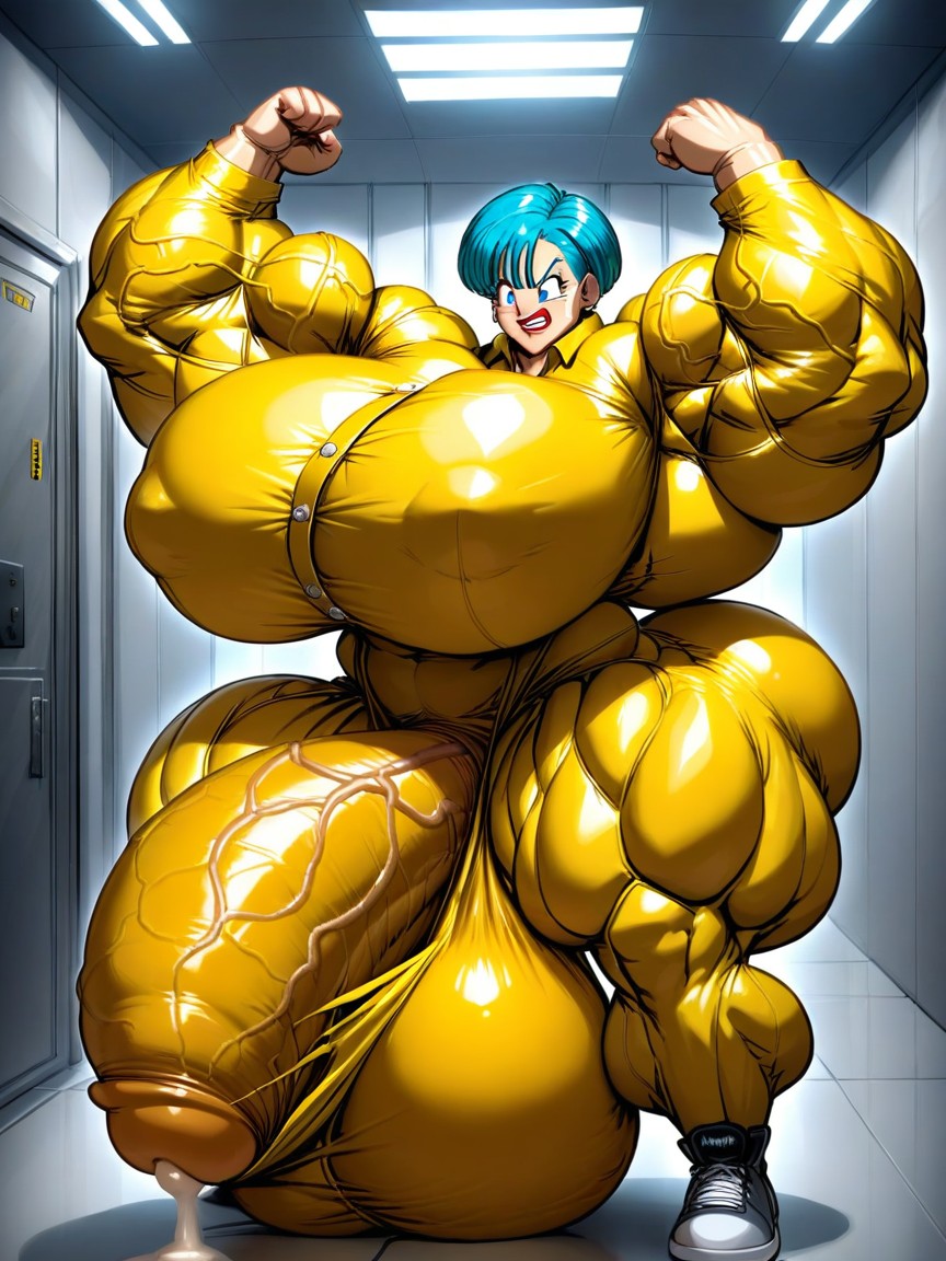 Angry, Hyper Gigantic Thick Testicles, Hyper Gigantic Massive Penis Hentai AI Porn