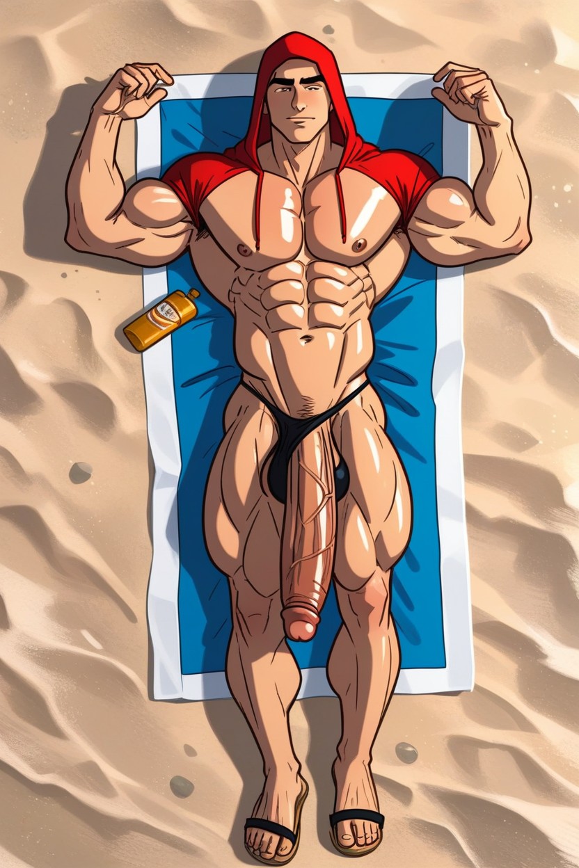 Fit, Bwc, Sunset AI Gay Porn