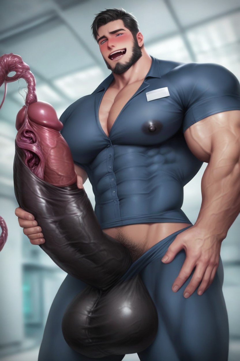 Urethral Penetration, Parasite Going Into Urethra, Parasite Coming Out Of Urethra AI Gay Porn