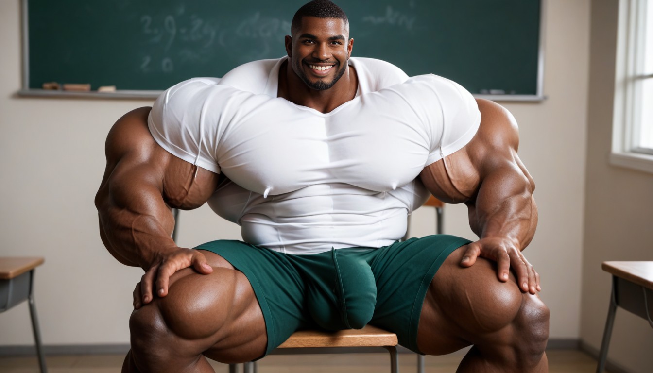 Muscle Growth, Extreme Hyper Muscles, 18+ AI Gay Porn