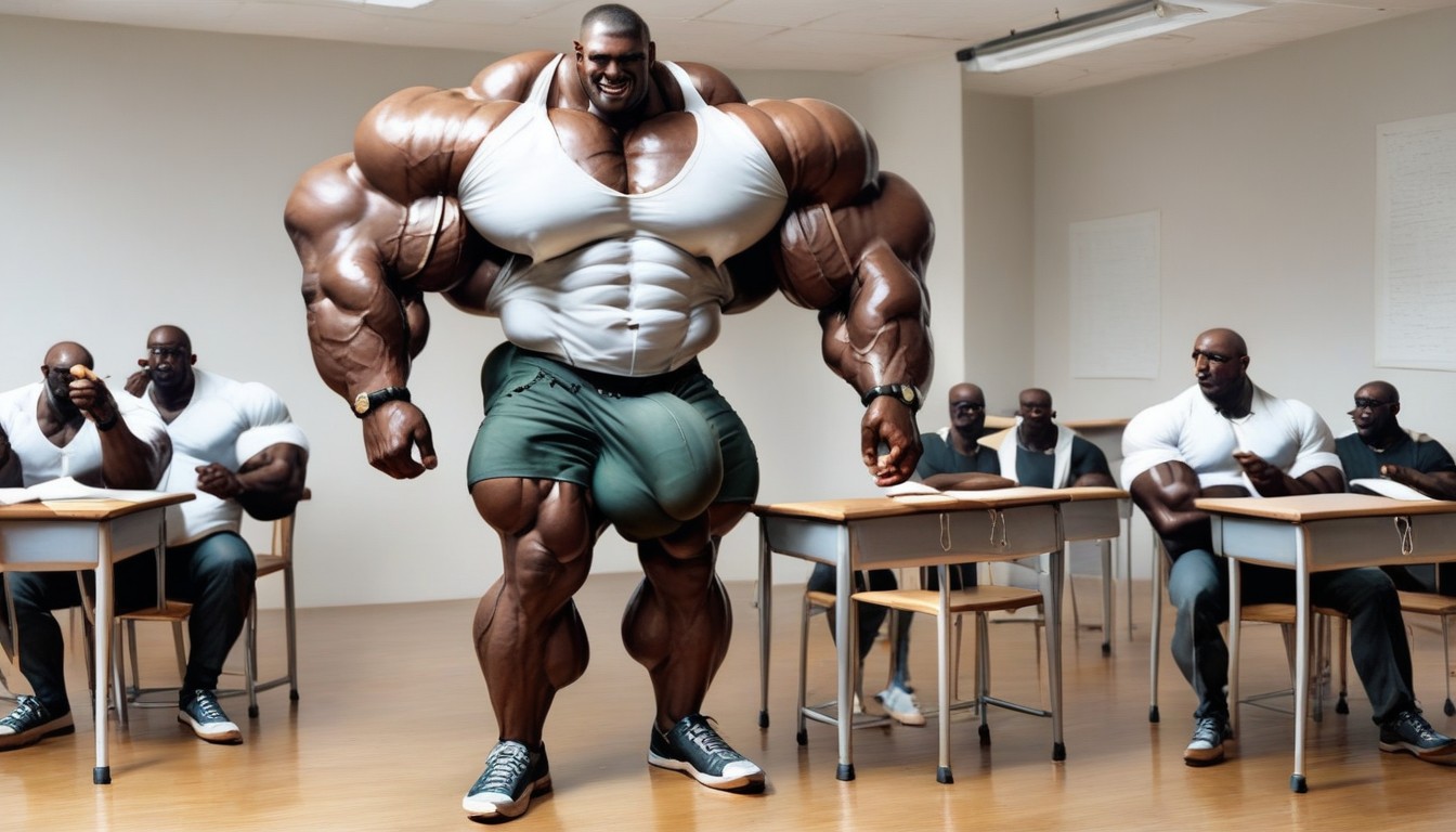 Gigantic Bodybuilder, Extremely Huge Chest, Hyper Muscle AI Gay Porn