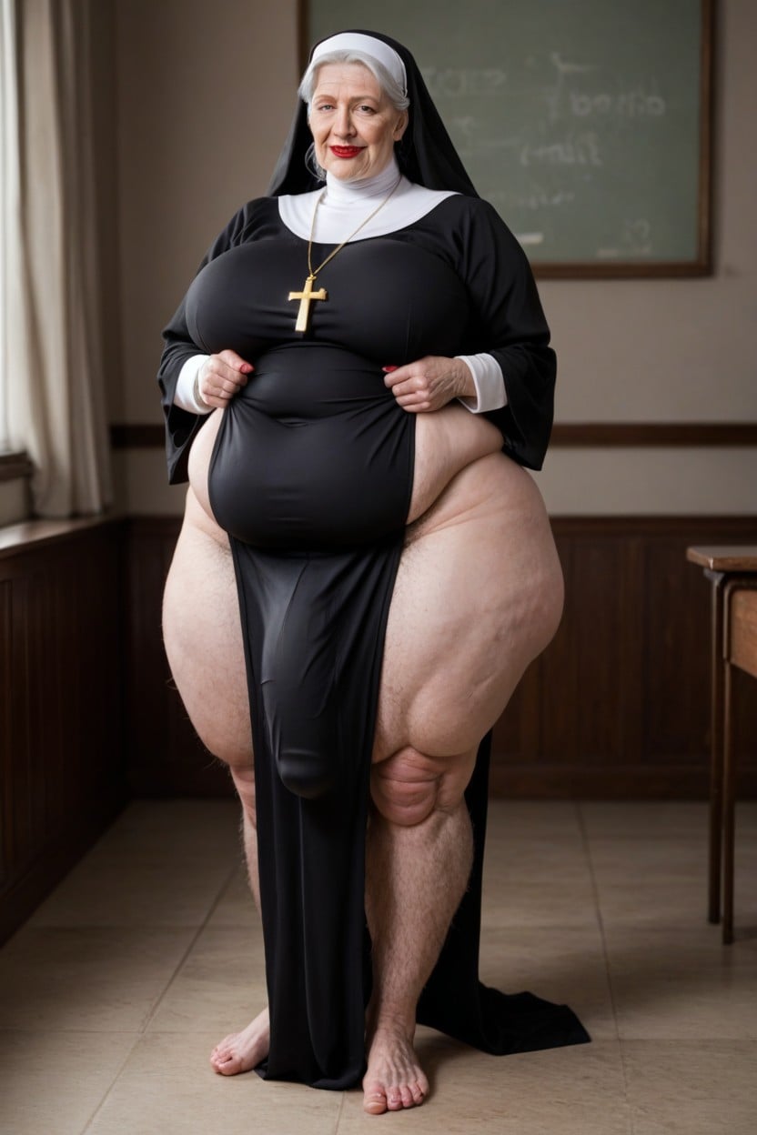 Ssbbw, Large Fat Bulge Through Clothing, 60+ Porno IA transsexuelle