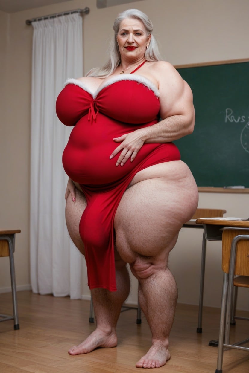 Largo, Navidad, Salón De Clases Porno shemale IA