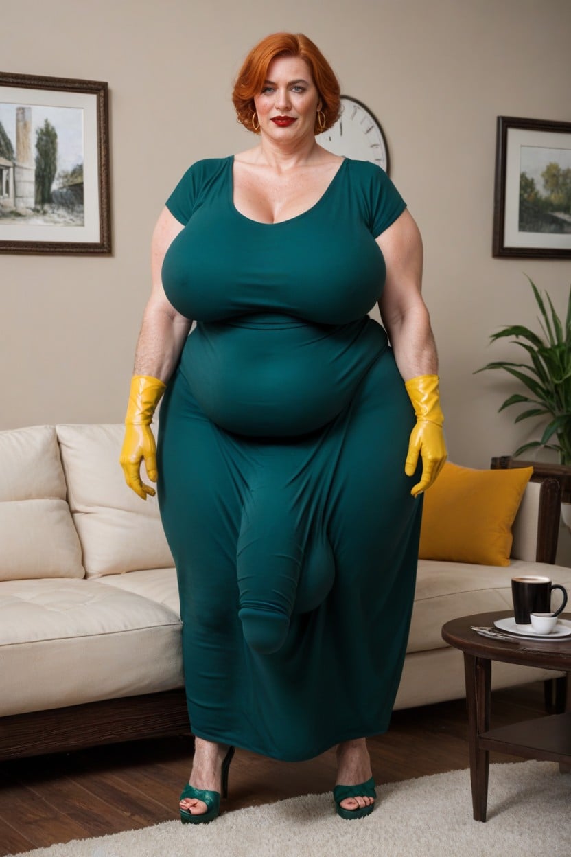 Hair Down, Giant Tall Futanari, Extreme Cellulite Hairy Feet Like A Hobbit Transfrau KI-Porno
