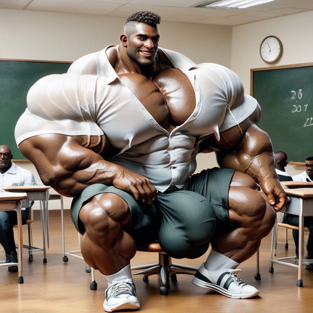 Sleeve, 1 Person, Massive Pecs AI Gay Porn