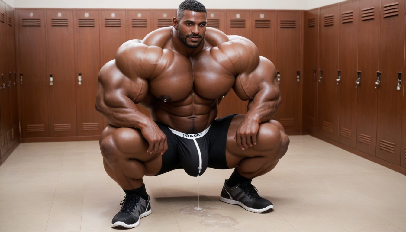 Hyper Muscle, Topless, 18+ AI Gay Porn