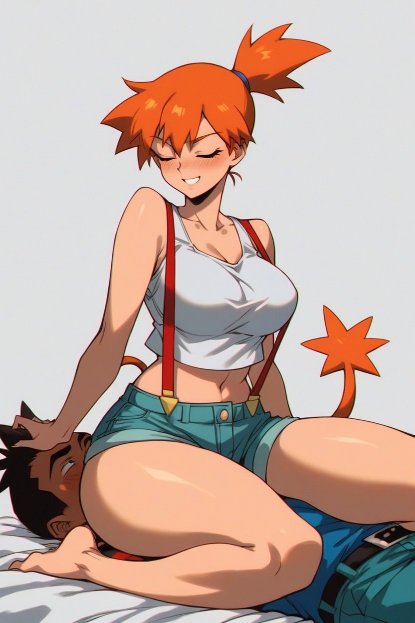 Dark Skinned Male, Tail, Hetero Hentai AI Porn
