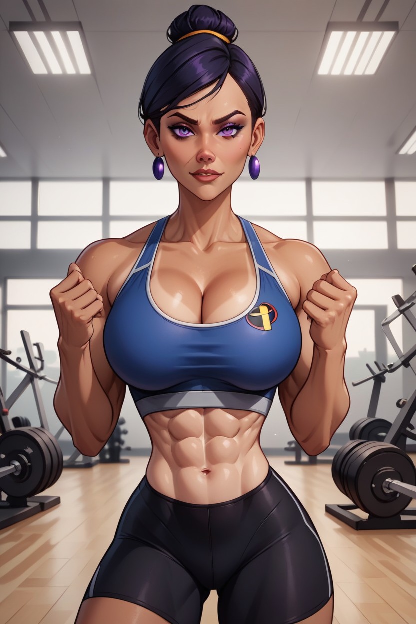 Perfect Smooth Skin Complexion, Cleavage, Highly Detailed AI Porn