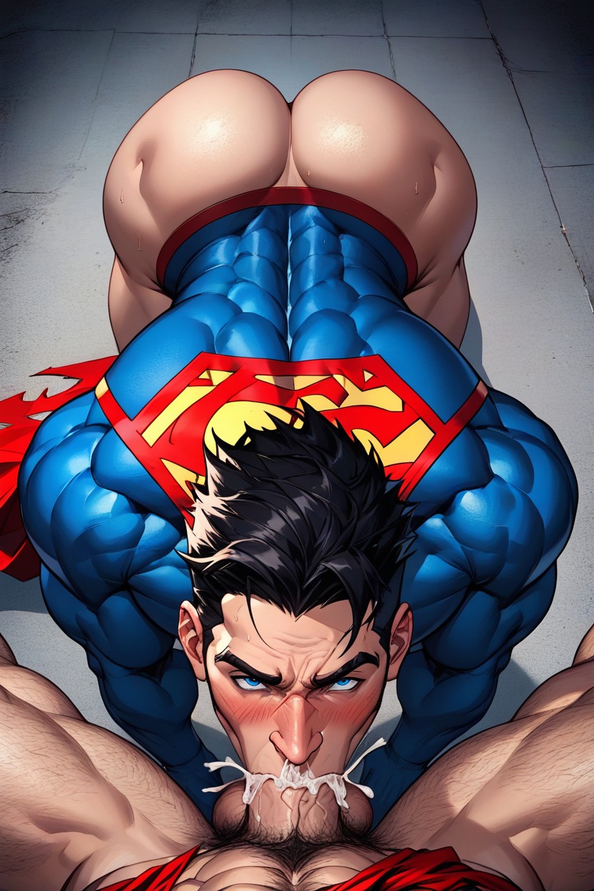 Blue Eyes, Superman, Deep Throat AI Gay Porn