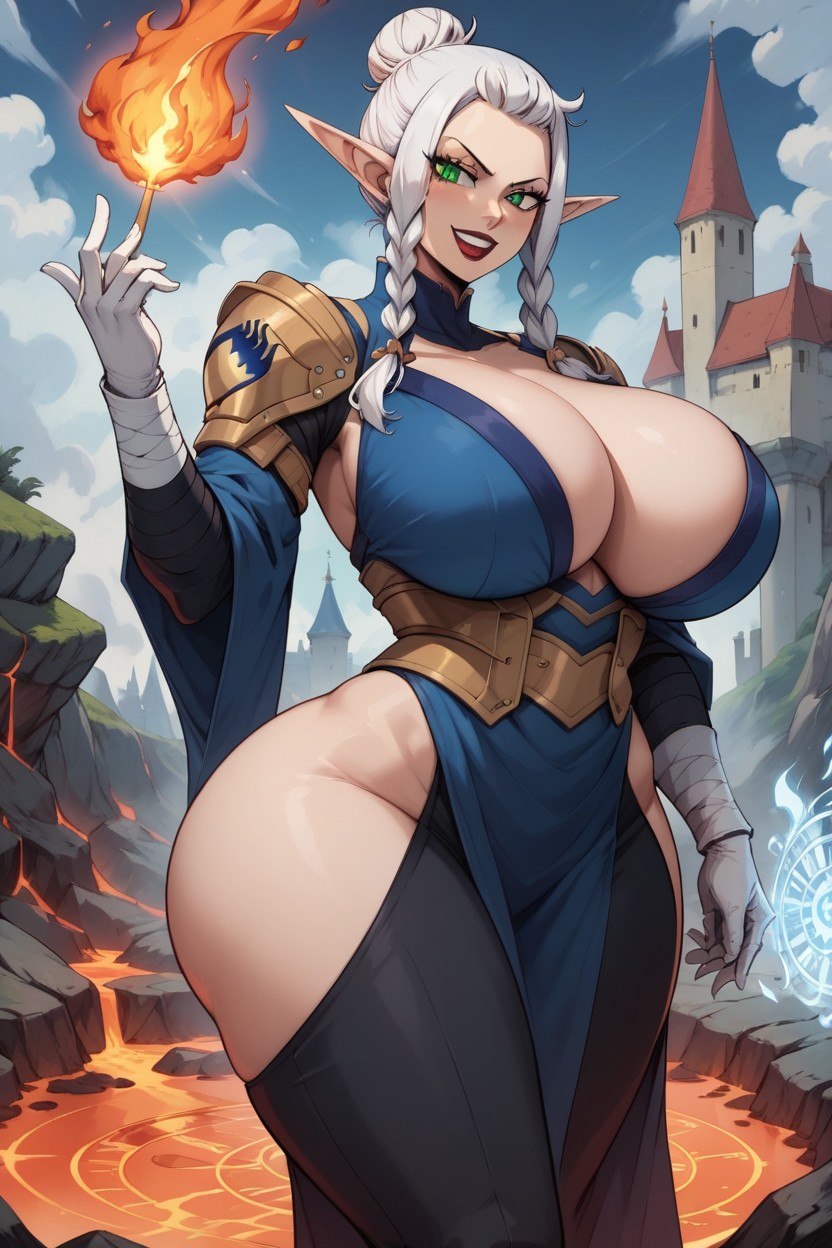 Mage Robe, Cute, Anime Style Fairy Tail Hiro Mashima Hentai AI Porn
