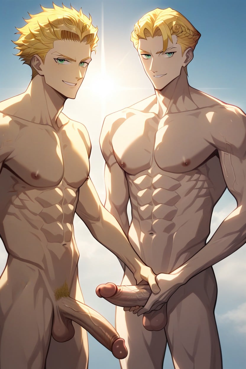 Quality, Green Eyes, Came AI Gay Porn