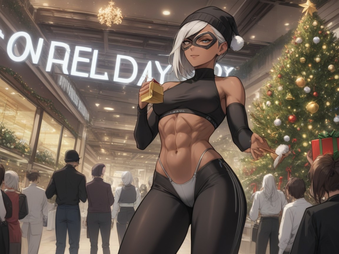 Black Yoga Pants, Face, Ultra Detailed Clothes AI Porn
