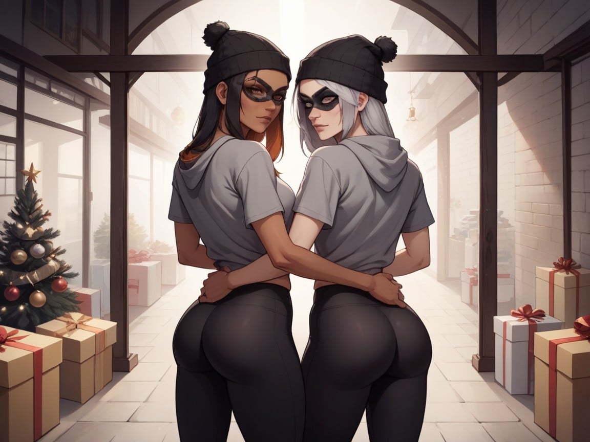 Rear View, Shoulders, Rectangle Body Type Hentai AI Porn