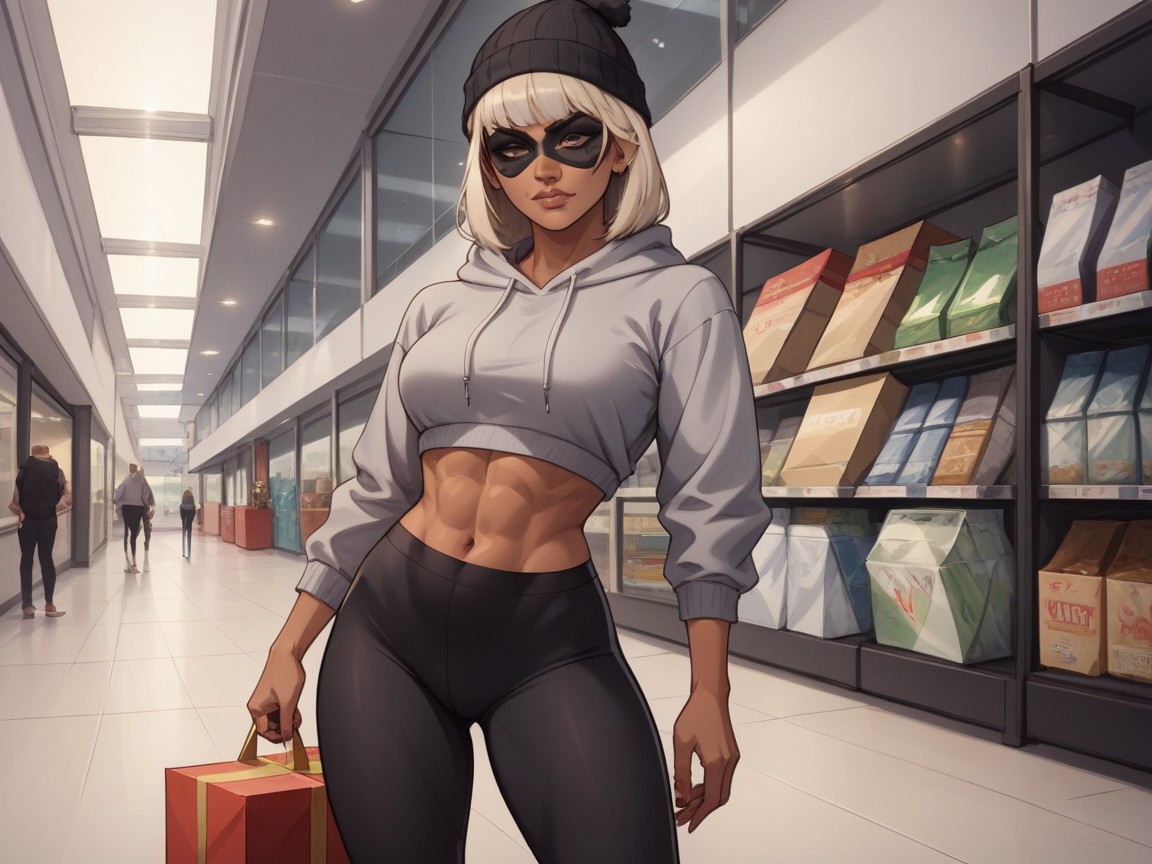 Wrestler, Strong Legs, Yoga Pants Hentai AI Porn