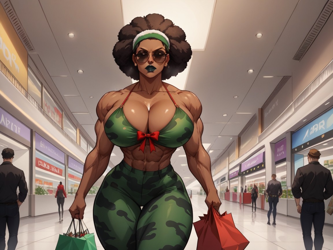 Strong Legs, Turtle Neck, Muscular Hentai AI Porn