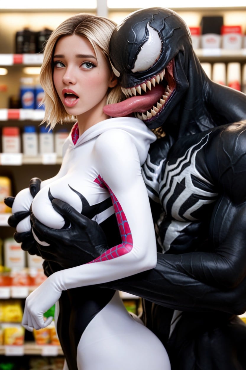 Beautiful And Perfect Face, Grab, Groping Body AI Porn