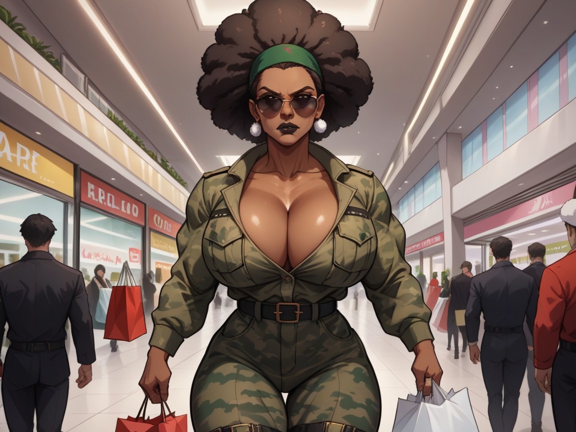 Nsfw, Many People Around, Snatched Waist Hentai AI Porn