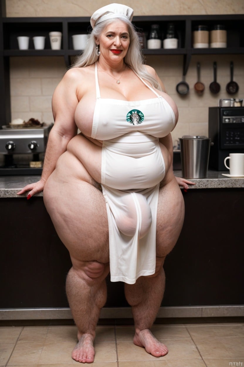 Obese, 全身, Giant Tall Futanari 人妖AI黃片