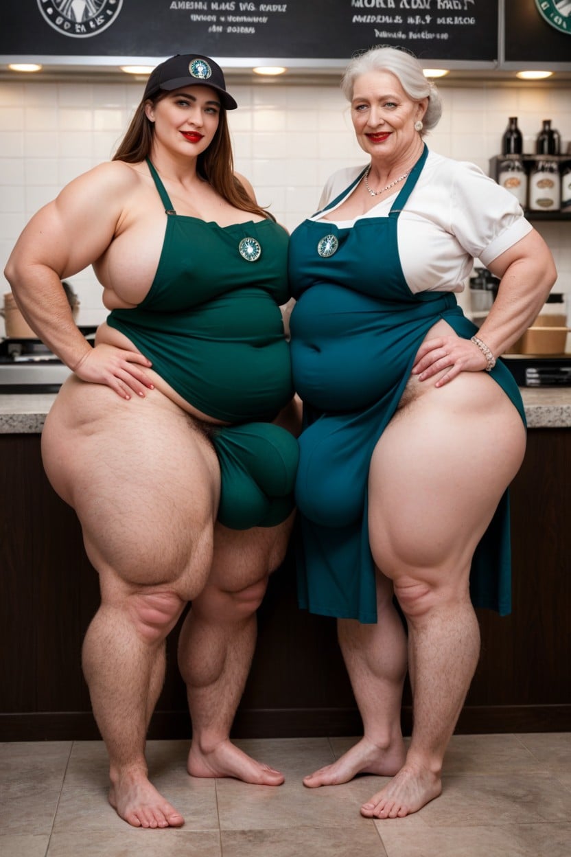 Big Belly, Ssbbw, Obese Shemale AI Porn