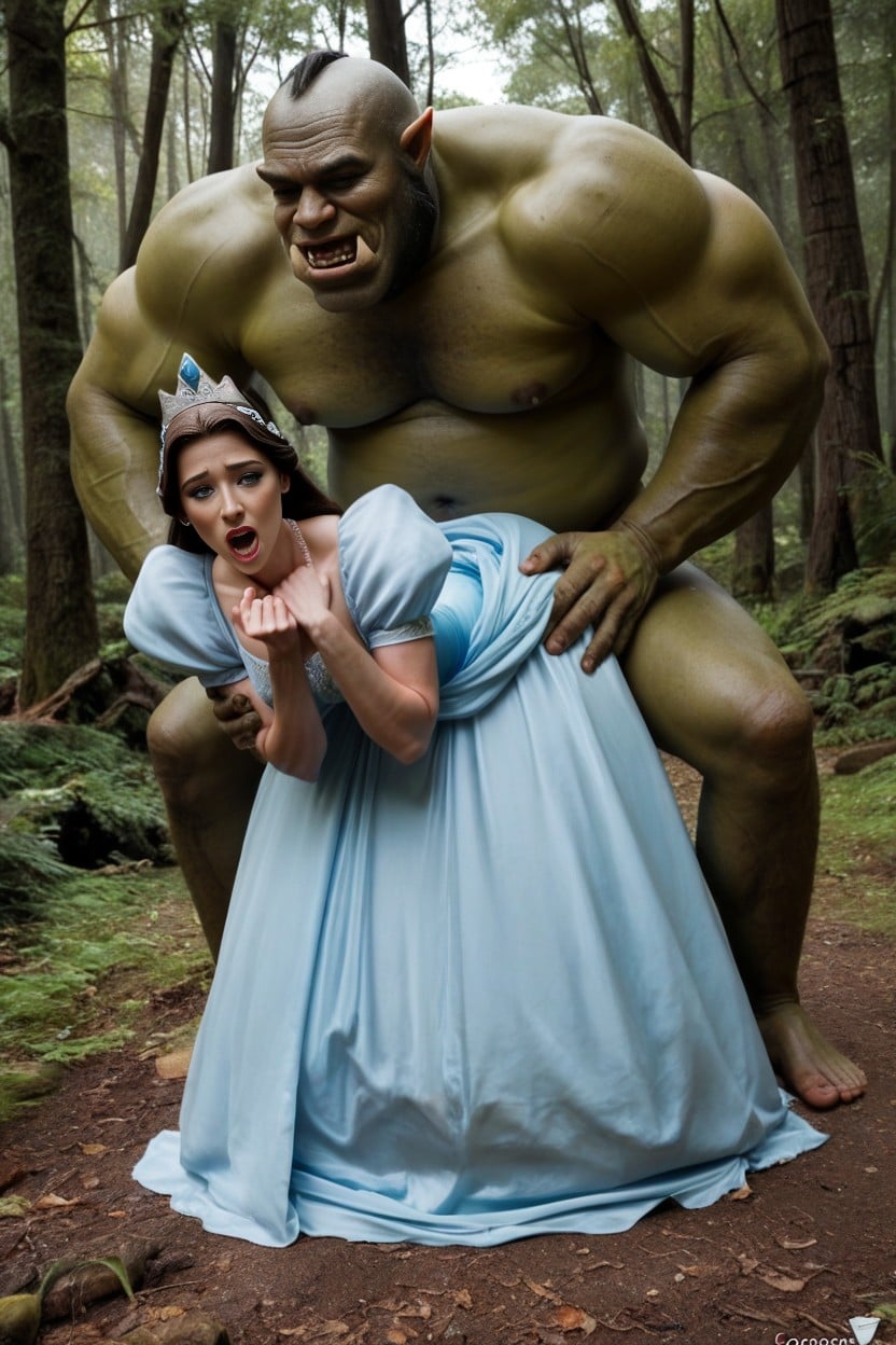 Cartoonx, Perfect Beautiful Face, Orc Getting Princess AI Porn