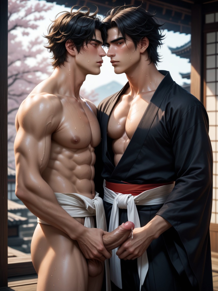 Chest, Handsome, Hips AI Gay Porn