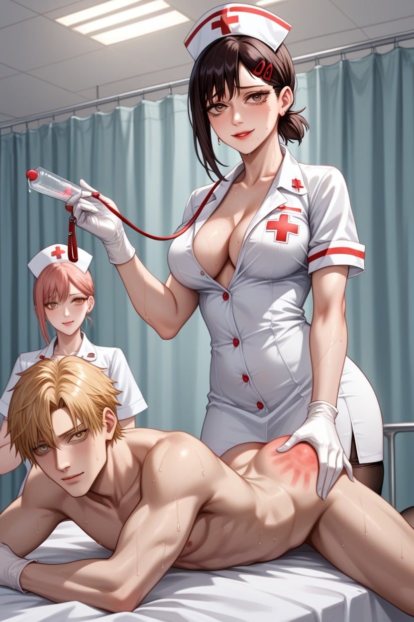 Two People, Fingering Prostate, Fingering Ass Hentai AI Porn