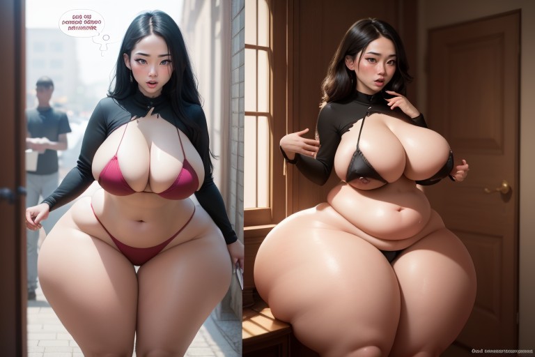 Loraextreme Breast Expansion, Loraweight Slider V, Pelo Azul Hentai IA