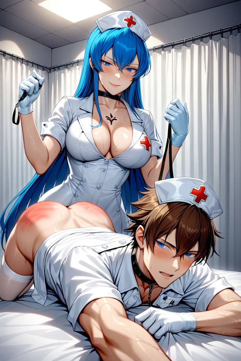 Guantes De Látex, Culo Redondeado, Deku Gets Prostate Exam Hentai IA