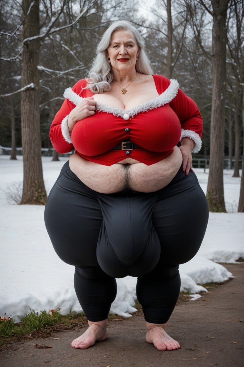 Fully Clothed, Standing, Park Shemale AI Porn