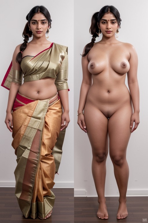 Dark Skin, Frontal Body, Frontal Legs AI Porn