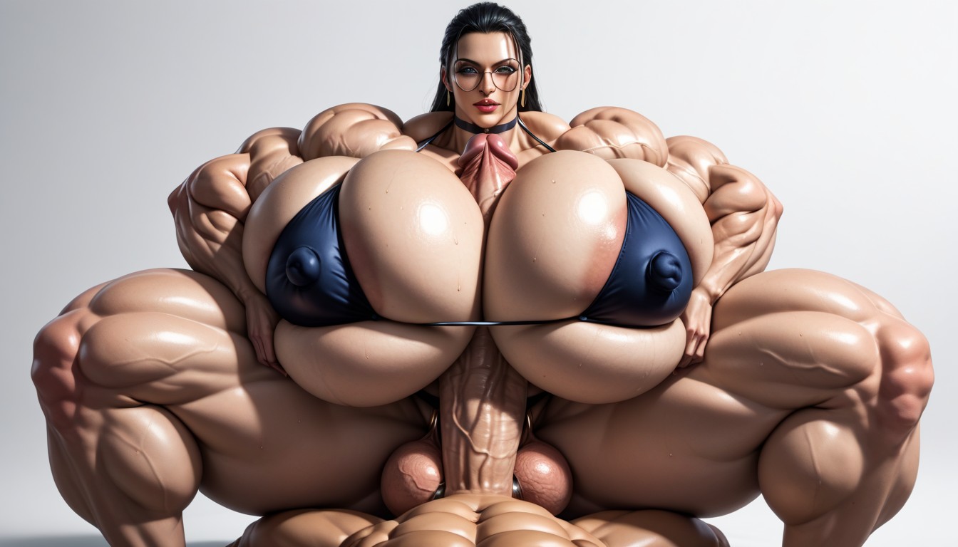 Excessive Cum, Massive Hyper Ballsballs In Bikini, Milk Squirting Nipples Shemale AI Porn