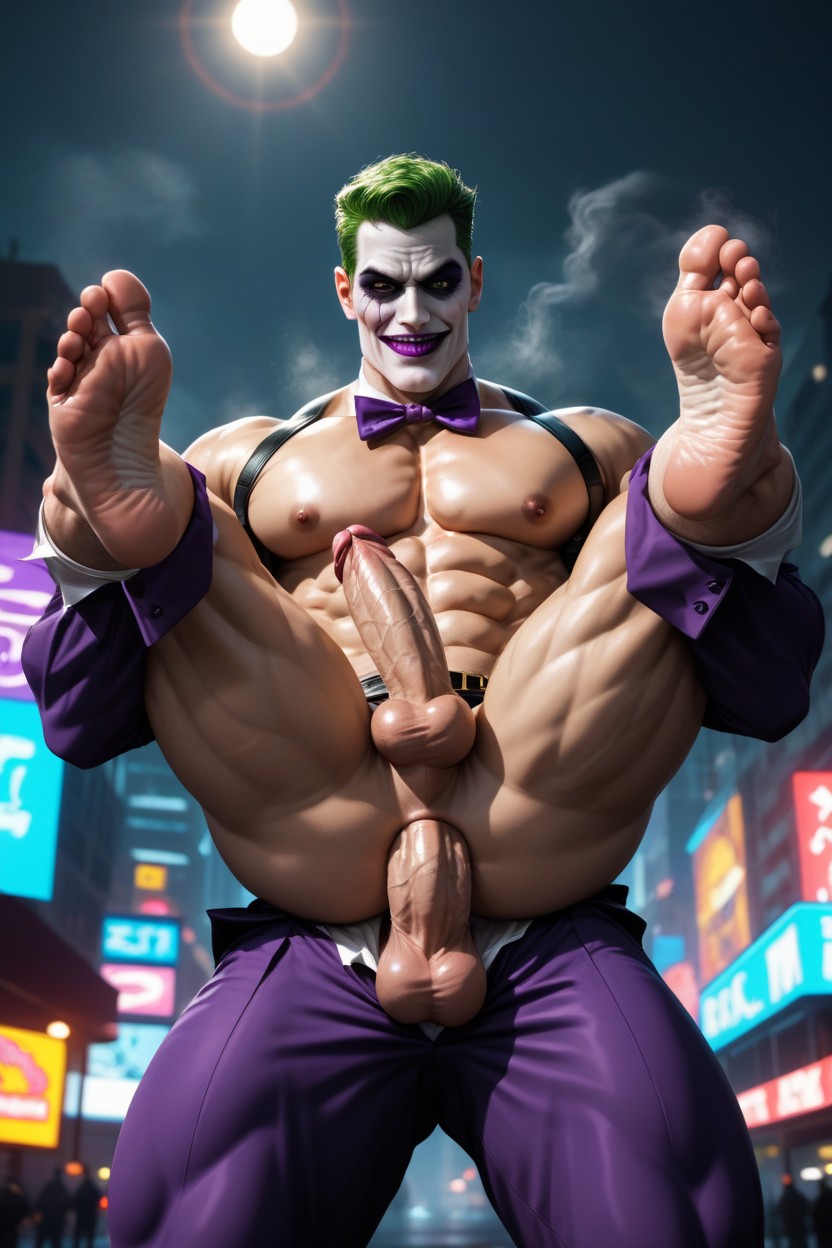 Large, Clown, Joker AI Gay Porn