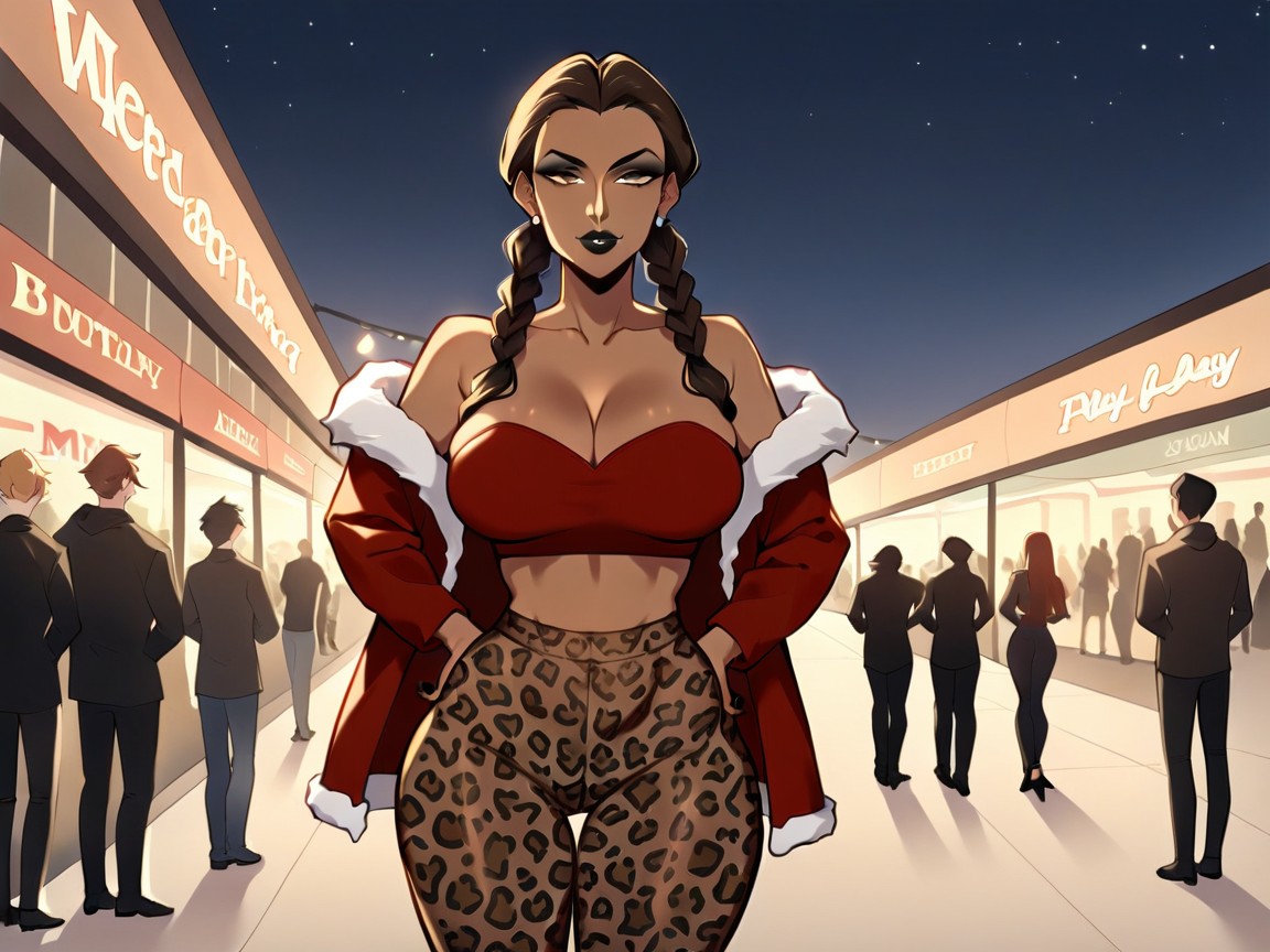 Dimly Lit, Ultra Detailed Body, Pear Body Type Hentai AI Porn