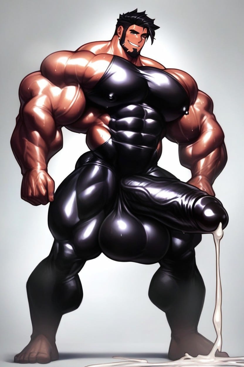 Hair, Massive Pecs, Masturbation Porno gay IA