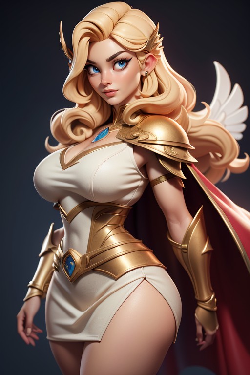 Superhero, Armor, Powerful Body AI Porn