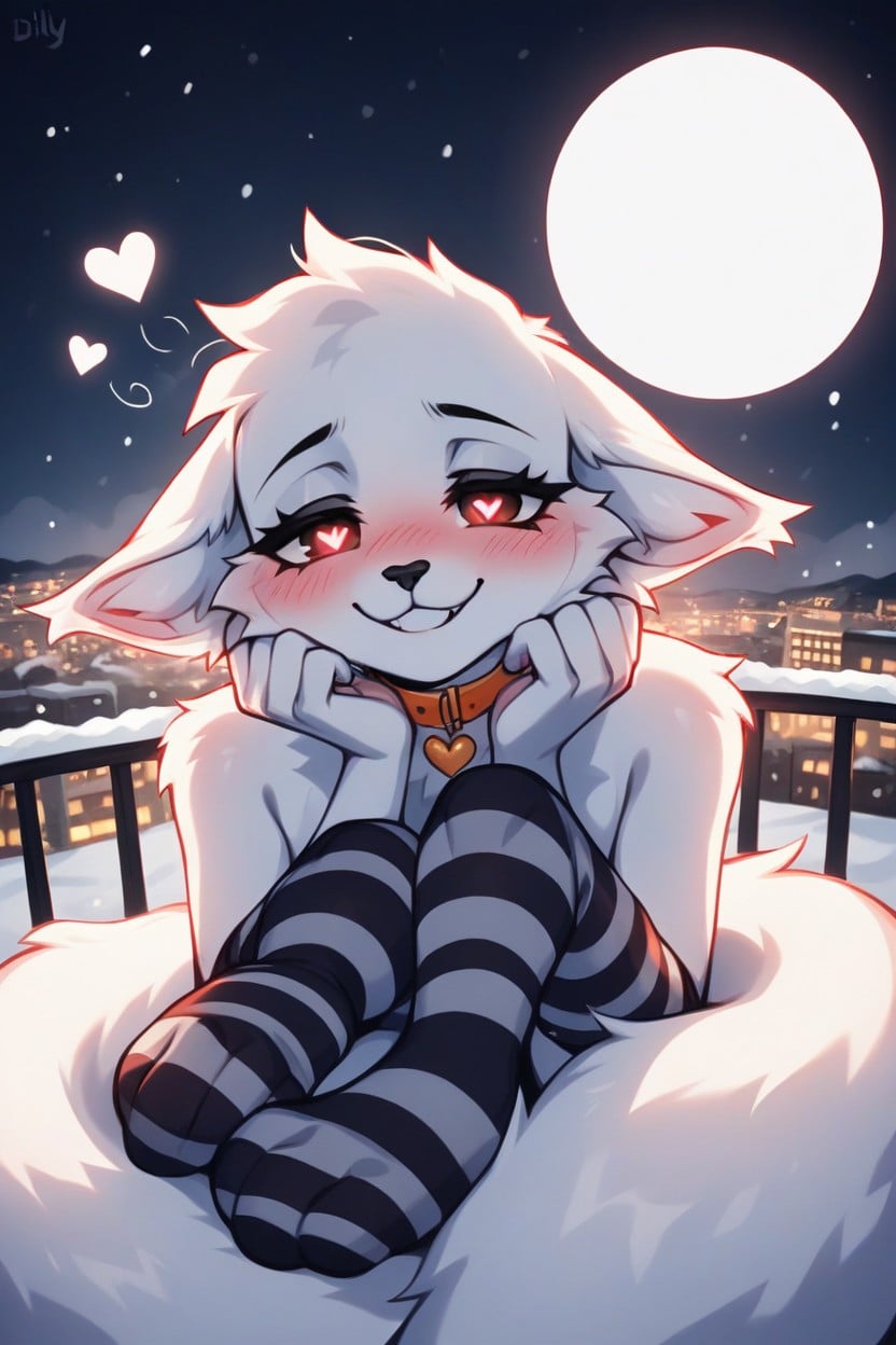 London, Blush, Paws Furry AI Porn