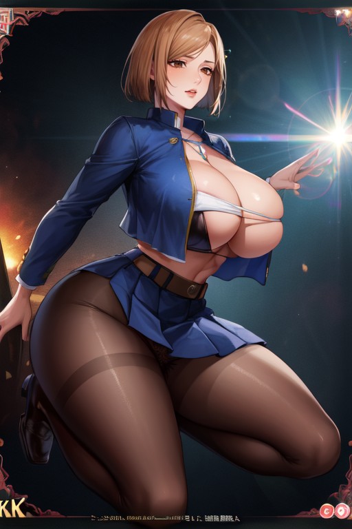 Dynamic Angle, Bold Cleavage, Pov Hentai AI Porn