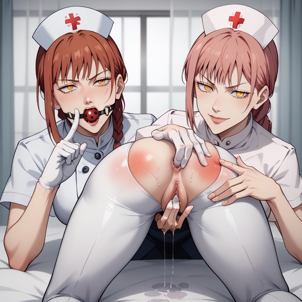 Dominant Female, Gojo Gets Prostate Fingered, Lube Leaking Out Of Gojo’s Asshole Hentai AI Porn
