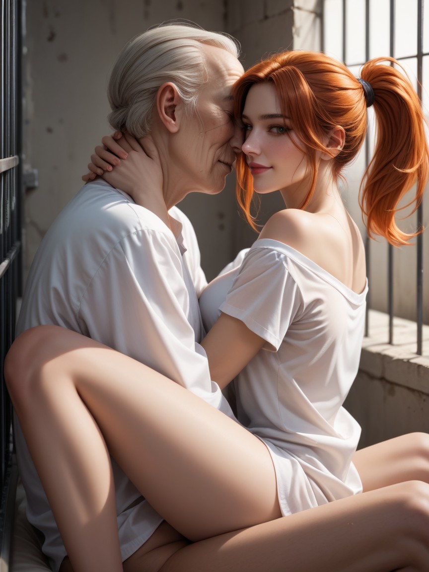 Passionate Sex, Her Face In Front, Long Legs AI Porn