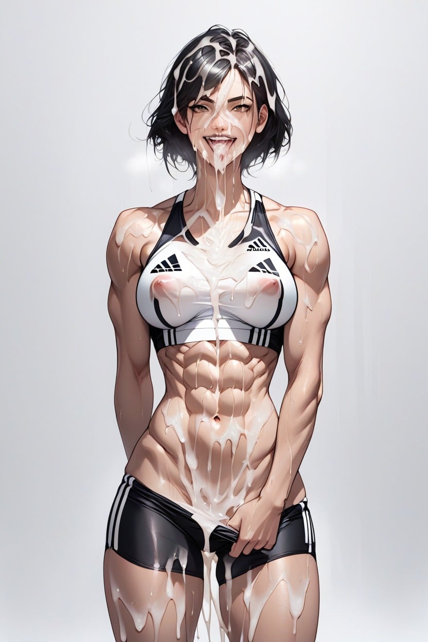 Black Hair, Excited, 1 Person AI Porn